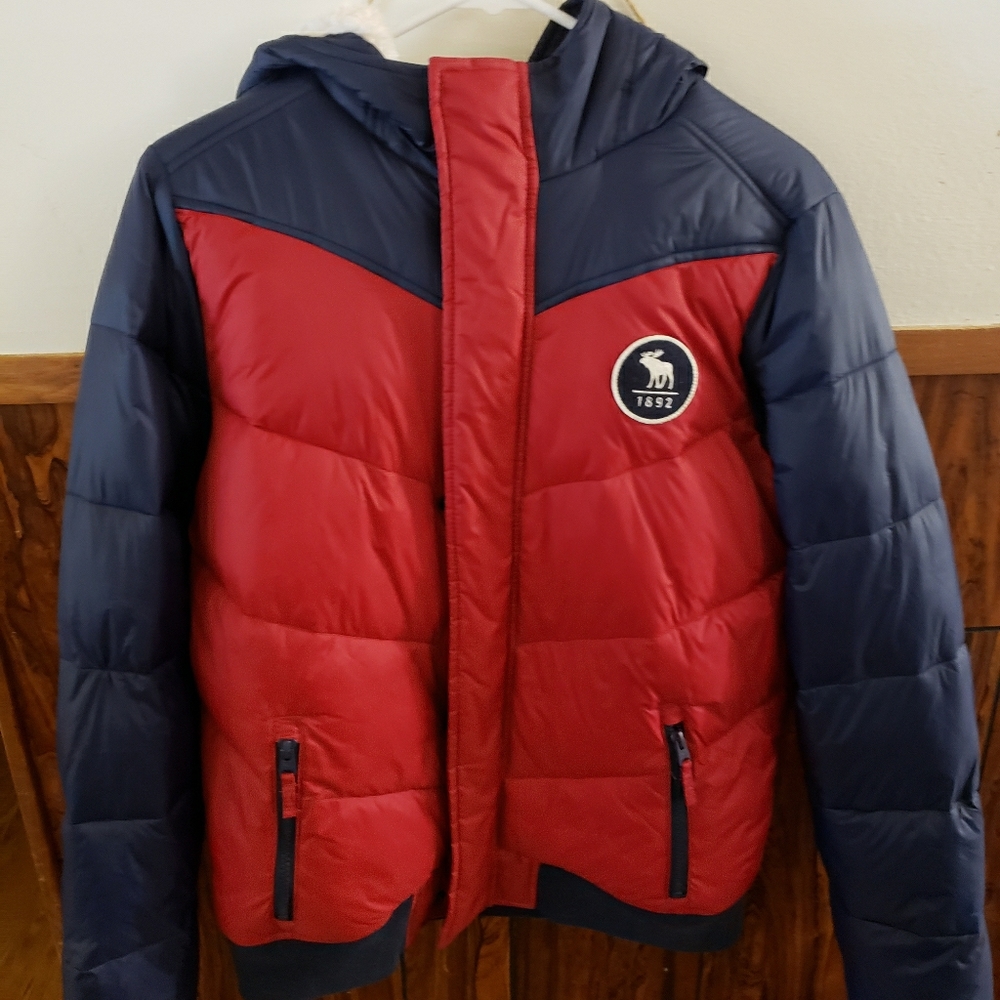 Abercrombie 15/16 puffer jacket.